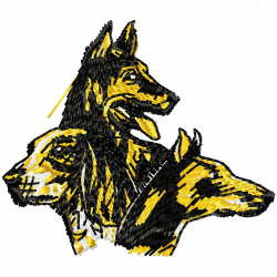 Dogs Embroidery Design 5 Dogs Embroidery Design 5